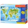 Image de Castorland World Map,Puzzle 40 pièces maxi (40 pièces)