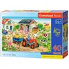 Image de Castorland Life on the Farm, puzzle 40 pièces maxi (40 pièces)