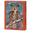 Image de Castorland Jigsaw Great Horned Owl - Great Horned Owl d' Great Horned Owl 500 pièces