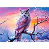 Image de Puzzle 500 pièces : La soirée parfaite de la chouette Castorland