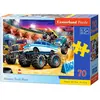 Image de Castorland Monster Truck Show, puzzle 70 pièces (70 pièces)