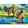 Image de Puzzle 70 pièces : Tyrannosaure contre Tricératops Castorland