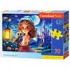Image de Castorland Puzzle 70 Prinzessin mit Eule (70 pièces)