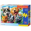 Image de Castorland Puzzle 70 Haustier-Selfie (70 pièces)