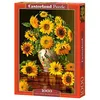 Image de Castorland puzzle Sunflowers in a Peacock Vase 1000 pièces