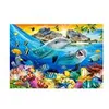 Image de Puzzle 1000 pièces - Dauphins sous les Tropiques