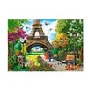 Image de Puzzle 1000 pièces Castorland - Printemps à Paris