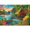 Image de Puzzle 1000 pièces : Ile Tropicale Castorland