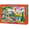 Image de Castorland Wolf Family and Eagles (1000 pièces)