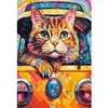 Image de Puzzle 1000 pièces : Voyage en bus de chat Castorland