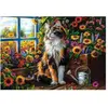 Image de Castorland Puzzle 1000 pieces Blooming Cat Meditation (1000 pièces)