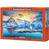 Image de Airfix Puzzle 1000 pieces Sunrise on Sakrisoy, Lofoten, Norway (1000 pièces)
