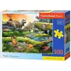 Image de Castorland World of Dinosaurs, puzzle de 100 pièces (100 pièces)