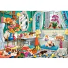 Image de Puzzle 100 pièces : Bain pour animaux de compagnie Castorland