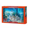 Image de Puzzle 1500 elementów Wilki Moonrise Call