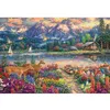 Image de Puzzle 1500 pièces : Majesté de la montagne printanière Castorland