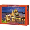 Image de Puzzle 2000 Pièces Villes et Villages Vue de Budapest au Crépuscule en Carton Castorland Multicolore