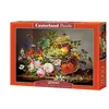 Image de Castorland Jigsaw toujours la vie avec des fleurs / fruits panier 2000 pièces