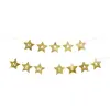 Image de Partydeco Guirlande d'étoiles dorées Happy New Year (1 pcs)