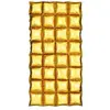 Image de Partydeco Rideau de ballons transparents en or (1 pcs)