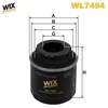 Image de Filtre À Huile Wix Wl7494