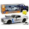 Image de Lean Toys Lean Cars R/C Voiture de sport 1:16 Silver Blue Stripes Pilot