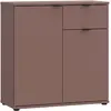 Image de Home123, Commode + buffet, Kommode GANYMEDE Terrakotta GNMK222L-U72 (34 x 80 x 82 cm)