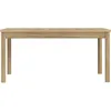 Image de Table a manger extensible ouverture synchronisée - Chene - Rectangulaire - 160/207 x 90 x 76,6 cm