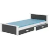 Image de ADRK Furniture, Lit pour enfant, Lit ALDEX 200x90 (90 x 200 cm)