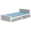 Image de ADRK Furniture, Lit pour enfant, Lit ALDEX 200x90