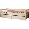 Image de ADRK Furniture, Lit pour enfant, Lit d'enfant Flora