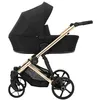 Image de Poussette Arizo Premium 01 noir- Cadre Gold