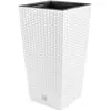 Image de Prosperplast, Pot de fleurs, Doniczka Rato Square 265mm bia y (DRTS265-S449) (26.50 x 26.50 x 50 cm)