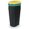 Image de GCS Keden Corbeille Compacta Q 45L Set 3, Poubelle