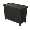 Image de Poubelle SYSTEMA avec bacs de recyclage - recyclage noir - 2x10l