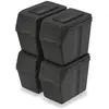 Image de Prosperplast SortiBox, Poubelle, Noir