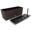 Image de Pot de fleurs avec systéme d'irrigation Rato Case Prosperplast DRTC600 440U umbra