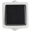 Image de Kanlux TEKNO 05-1050-143 sz, Bouton + interrupteur, Noir