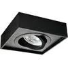 Image de Kanlux, Éclairage : accessoires, MINI GORD 28781 Downlight encastré max. 35W GX5,3/GU10 noir