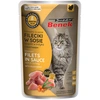 Image de Super Benek sans céréales filets cuits à la vapeur 28 x 85 g pour chat - dinde, argousier en sauce