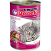 Image de 10 x 415 g Super Benek Chunks sans céréales en sauce, au gibier, nourriture humide pour chats