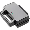 Image de Adler AD 3073 Grille-pain à sandwich Argent - Noir, Machine à panini, Noir, Argent