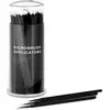Image de Faux cils, Applicateurs microbrush 100 Pieces Eyelash Disposable Extensions 2.5mm (Cils artificiels)