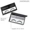 Image de Faux cils, Cils en grappe pour l'extension de cils à domicile Nanolash 36 pièces - DIY Eyelash Extension, Eyel (Cils artificiels)
