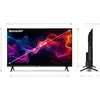 Image de Sharp 32GF2265E (32", LED, HD, FR), TV, Noir