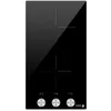 Image de Table de cuisson vitrocéramique 2 feux 2900w noir Fagor FTV2520T
