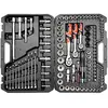 Image de Yato, Clé à douille + douilles, yt-38801 Socket Set 1/4", 3/8" et 1/2120pcs (10 mm, 11 mm, 12 mm, 13 mm, 14 mm, 15 mm, 16 mm, 17 mm, 18 mm, 19 mm, 20 mm, 21 mm, 22 mm, 24 mm, 27 mm, 30 mm, 32 mm)