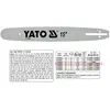Image de Yato, Pince Accessoires, yt-84933 - Guide Bar 15 0,325u