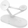 Image de Tech-Protect QI15W-A41 3in1 Wireless Charger with MagSafe for Apple Devices - White (15 W), Chargeur sans fil, Blanc