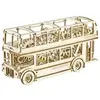 Image de Wooden City Puzzle 3D en bois London bus 23.2 cm